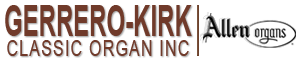 Gerrero-Kirk Classic Organ Inc, Authorized Allen Organ Representative, Pittsburgh, PA, church organ