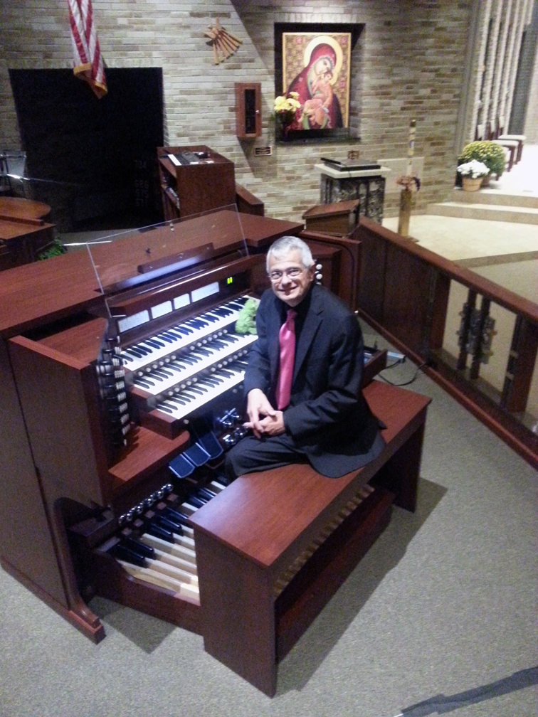 Maestro Hector Olivera performed the organ Dedication Concert St Bernadette Catholic Church Monroeville PA